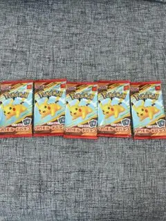 ポケモンカードゲーム プロモカードパック 5パック マクドナルド　マクド