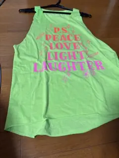 ZUMBA 蛍光グリーン タンクトップ