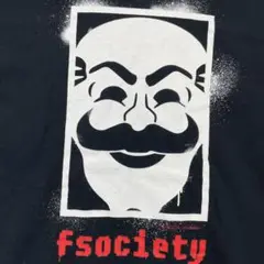 【MR.ROBOT】fsocietyエフソサエティハッカー集団 ドラマT