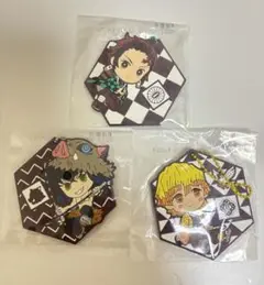 鬼滅の刃　一番くじ　ラバーチャーム３点セット
