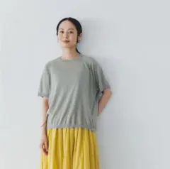 北欧、暮らしの道具店｜大人のためのシアーニット セージ