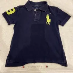 値下げPolo Ralph Lauren ネイビー ポロシャツ 110