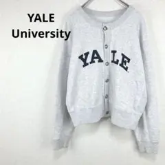 ◇イェール大学＊スナップボタン カーディガン　ビックロゴ　バックプリント