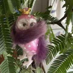 アスティエ　フクロウの飾り物 オーナメント