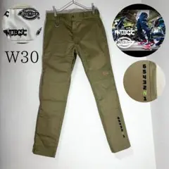 【廃盤品】アンチビクスク ディッキーズ ダークグリーン　30 ライダーパンツ 廃盤品】アンチビクスク ディッキーズ ダークグリーン 30