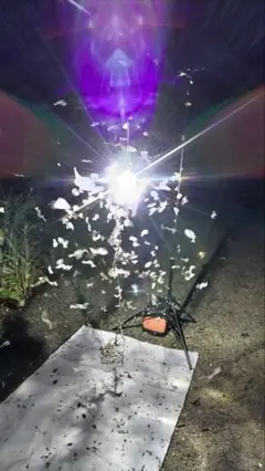 ライトトラップ強力４００ｗセット 灯火採集　クワガタ K'sガレージ HID サーチライト 防水 作業灯 船舶 ボート 船 漁船