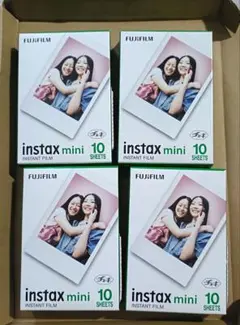 instax 10枚入 INSTAX MINI JP 1　4個セット