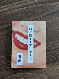 口に関するアンケート