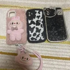 iPhoneケース3点セットとキーホルダー
