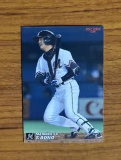 カルビー　2007 プロ野球チップス　ロッテ　青野毅　036