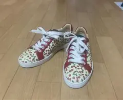 クリスチャンルブタンスニーカー(チェリーさくらんぼ)