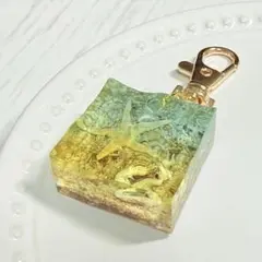 海 砂浜 レジン作品 ハンドメイド Q-13