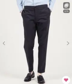 トゥモローランド 2WAYストレッチ ダブルクロス スラックス