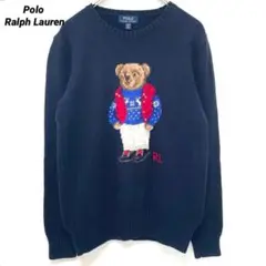 【大人気美品】ポロラルフローレン ポロベア ニット ネイビー XLキッズ