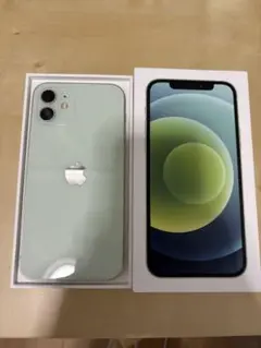iPhone12 グリーン　128GB 初期化済　SIMフリー