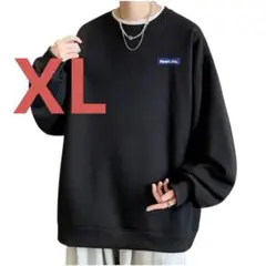 ☘RealLife ☘ブラック オーバーサイズ スウェット☘☘XL☘