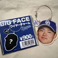 中日ドラゴンズ　BIG FACE ワイヤーチャーム 村松開人