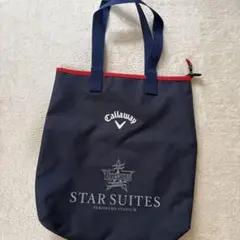 新品　Callaway トートバッグ チャック付き　ベイスターズ