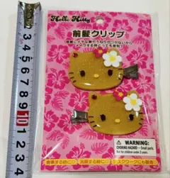 【大人気商品】サンリオ トコナツバケーション 前髪クリップ ハローキティ