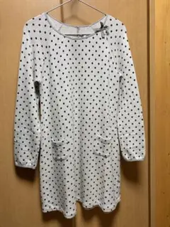 PETIT BATEAU プチバトー　長袖ワンピース カットソー　150