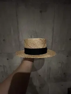 THE H.W.DOG&CO. カンカン帽BAO BOATER