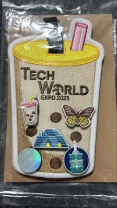 大阪万博 TECHWORLD 荷物タグ