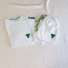 新品未使用　汚れあり ホワイト ルームウェア 2XL 上下セット