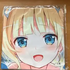 未開封　ご注文はうさぎですか きゃらっとくじ　E賞　特大マルチクロス シャロ