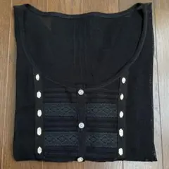 お値下げ・カーディガン　レース　黒　ジルスチュアート　JILLSTUART