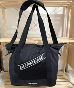 Supreme TOTE BAG 23FW BLACK