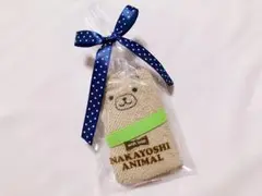 新品 ☆ ループ付き くま ミニ タオル