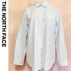 美品 ノースフェイス シャツ ブラウス 長袖シャツ トップス レディース M
