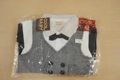 【新品】半袖ロンパース　ノーブランド　サイズ80