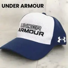 Under Armour アンダーアーマー キャップ メッシュ 青 白 ゴルフ