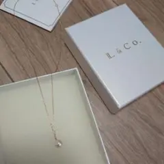 美品 エルアンドコー ネックレス