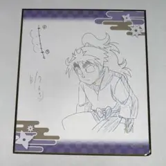劇場版 忍たま乱太郎 体験展〜任務振り返りの段〜 原画ミニ色紙 久々知兵助
