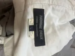 HOMME DEUX グレー ストレートパンツ L