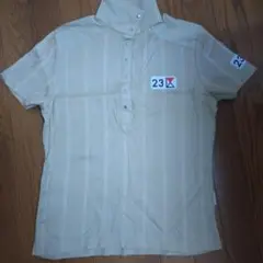 23 SPORT ベージュ ポロシャツ