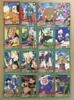ドラゴンボールZ スーパーバトル　ノーマルカード　トレカ16枚セット