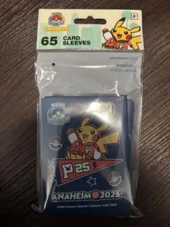 WCS 2025 スリーブ ピカチュウ 未開封 B 2