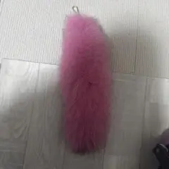ピンクキーホルダー