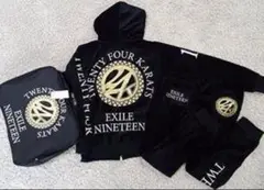 新品24Karats 19 NINETEEN ベロアセットアップジャージKIDS