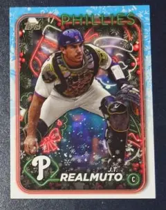 JT Realmuto リアルミュート　topps holiday