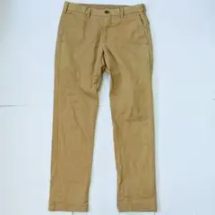 ユニクロ UNIQLO スリムフィットチノ パンツ ベージュ 茶色 73cm