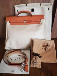 HERMESエルメス エールバッグMM替えバッグ2WAY(替えu0026カデナ未使用)