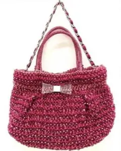 アンテプリマ クリスタッロ フィオッコ ワイヤーバッグ 極美品