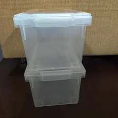 【2個セット】天馬 CDいれと庫 ライト 収納ボックス ケース フタ付き