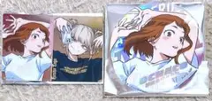 僕のヒーローアカデミア 麗日お茶子 オーロラビッグ缶バッジ クリアメタルカード