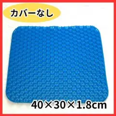 ゲルクッション L カバーなし 低反発 腰痛 座布団 薄型 匿名 ハニカム構造