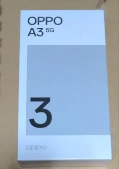 OPPO A3 5G ワイモバイル パープル 128G 新品未開封